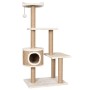 Árbol para gatos con poste rascador 123 cm hierba marina de vidaXL, Mobiliario para gatos - Ref: Foro24-170979, Precio: 93,17...