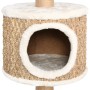 Árbol para gatos con poste rascador 123 cm hierba marina de vidaXL, Mobiliario para gatos - Ref: Foro24-170979, Precio: 93,17...