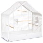 Beeztees Yara white metal bird cage 71x35x70 cm by Beeztees, Feet and bird cages - Ref: Foro24-431695, Price: 263,89 €, Disco...