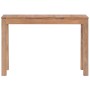 Mesa consola de madera teca maciza acabado natural 110x35x76 cm de , Mesas auxiliares - Ref: Foro24-246957, Precio: 159,80 €,...