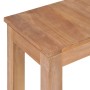 Mesa consola de madera teca maciza acabado natural 110x35x76 cm de , Mesas auxiliares - Ref: Foro24-246957, Precio: 159,80 €,...