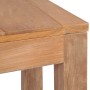 Mesa consola de madera teca maciza acabado natural 110x35x76 cm de , Mesas auxiliares - Ref: Foro24-246957, Precio: 159,80 €,...