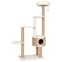 Árbol para gatos cojín lujo poste rascador hierba marina 148 cm de vidaXL, Mobiliario para gatos - Ref: Foro24-170978, Precio...