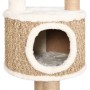 Árbol para gatos cojín lujo poste rascador hierba marina 148 cm de vidaXL, Mobiliario para gatos - Ref: Foro24-170978, Precio...