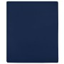 Sábanas bajeras jersey 2 uds algodón azul marino 90x200 cm de , Sábanas - Ref: Foro24-136231, Precio: 21,86 €, Descuento: %