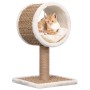 Cat tree with upper tunnel and seaweed grass toy 56 cm by vidaXL, Cat furniture - Ref: Foro24-170973, Price: 57,85 €, Discoun...