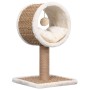 Cat tree with upper tunnel and seaweed grass toy 56 cm by vidaXL, Cat furniture - Ref: Foro24-170973, Price: 57,85 €, Discoun...