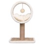 Cat tree with upper tunnel and seaweed grass toy 56 cm by vidaXL, Cat furniture - Ref: Foro24-170973, Price: 57,85 €, Discoun...