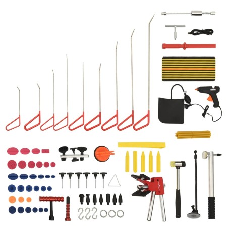 Paintless Dent Repair Kit 76 pieces by , Hand tools - Ref: Foro24-210624, Price: 192,12 €, Discount: %