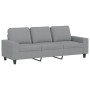 4-piece light gray fabric sofa set by , Sofas - Ref: Foro24-3201874, Price: 810,99 €, Discount: %