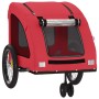 Bicycle pet trailer, iron frame, red Oxford fabric by , pet strollers - Ref: Foro24-93971, Price: 98,55 €, Discount: %