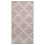 Brown PP outdoor rug 190x290 cm by vidaXL, Outdoor protectors - Ref: Foro24-310435, Price: 50,44 €, Discount: %