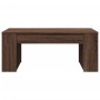 Mesa de centro madera de ingeniería marrón roble 102x55x42 cm de , Mesas de centro - Ref: Foro24-831860, Precio: 65,23 €, Des...