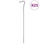 Clavijas para tienda 25 uds acero galvanizado 23 cm Ø5 mm de , Accesorios para tiendas de campaña - Ref: Foro24-4009333, Prec...