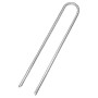 U-shaped tent pegs, 12 units, galvanized steel, 30 cm long, Ø7 mm. by , Tent Accessories - Ref: Foro24-4009346, Price: 26,08 ...