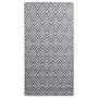 Alfombra de exterior PP blanco y negro 160x230 cm de vidaXL, Protectores para exterior - Ref: Foro24-310430, Precio: 36,58 €,...