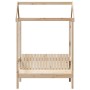 Solid pine wood bench with a roof 117.5x70x176.5 cm by , Banks - Ref: Foro24-846994, Price: 123,35 €, Discount: %