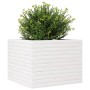 Solid white pine wood planter 60x60x46 cm by , Pots and planters - Ref: Foro24-3282410, Price: 138,23 €, Discount: %