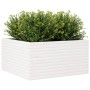 Solid white pine wood planter 90x90x46 cm by , Pots and planters - Ref: Foro24-3282425, Price: 198,25 €, Discount: %