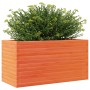 Jardinera de madera maciza pino marrón cera 90x40x46 cm de , Maceteros y jardineras - Ref: Foro24-3282446, Precio: 148,58 €, ...