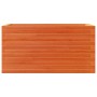 Jardinera de madera maciza pino marrón cera 90x40x46 cm de , Maceteros y jardineras - Ref: Foro24-3282446, Precio: 148,58 €, ...