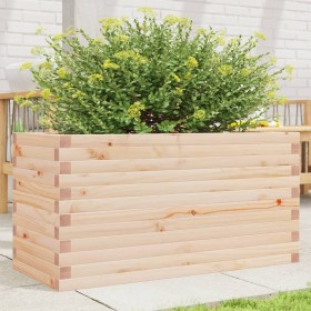 Jardinera de madera maciza de pino 90x40x46 cm de , Maceteros y jardineras - Ref: Foro24-3282444, Precio: 123,99 €, Descuento: %