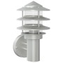 Exterior application of silver stainless steel by , Outdoor lighting - Ref: Foro24-4006228, Price: 28,11 €, Discount: %