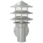 Exterior application of silver stainless steel by , Outdoor lighting - Ref: Foro24-4006228, Price: 28,11 €, Discount: %