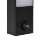 Outdoor LED wall lamps with sensor, 2 units, black aluminum by , Outdoor lighting - Ref: Foro24-4006263, Price: 58,15 €, Disc...