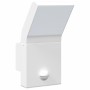 Lámparas de pared LED exterior con sensor 2 uds aluminio blanco de , Iluminación de exterior - Ref: Foro24-4006275, Precio: 6...