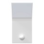 Lámparas de pared LED exterior con sensor 2 uds aluminio blanco de , Iluminación de exterior - Ref: Foro24-4006275, Precio: 6...