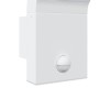 Lámparas de pared LED exterior con sensor 2 uds aluminio blanco de , Iluminación de exterior - Ref: Foro24-4006275, Precio: 6...