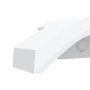 Lámpara de pared de exterior LED con sensor aluminio blanco de , Iluminación de exterior - Ref: Foro24-4006282, Precio: 34,81...