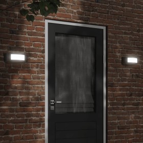 Outdoor wall lights 2 units stainless steel black by , Outdoor lighting - Ref: Foro24-4006305, Price: 28,64 €, Discount: %