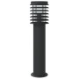 Outdoor floor lamps with sensor 3 pcs black steel 60 cm by , Outdoor lighting - Ref: Foro24-4006370, Price: 118,99 €, Discoun...