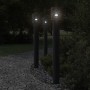 Outdoor floor lamp with black steel plug 110 cm by , Outdoor lighting - Ref: Foro24-4006379, Price: 55,20 €, Discount: %