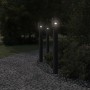 Outdoor floor lamp with black steel plug 110 cm by , Outdoor lighting - Ref: Foro24-4006379, Price: 55,20 €, Discount: %