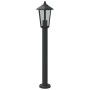 Lámpara de suelo de exterior acero inoxidable negro 80 cm de , Iluminación de exterior - Ref: Foro24-4006385, Precio: 37,99 €...