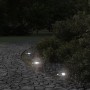 Round black aluminum outdoor ground spotlight 10.5x10.5 cm by , Outdoor lighting - Ref: Foro24-4006391, Price: 16,99 €, Disco...