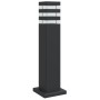 Lámpara de suelo de exterior aluminio negro 50 cm de , Iluminación de exterior - Ref: Foro24-4006393, Precio: 32,99 €, Descue...