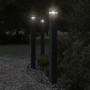 Outdoor floor lamp with black aluminum sensor 110 cm by , Outdoor lighting - Ref: Foro24-4006403, Price: 56,10 €, Discount: %