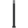 Outdoor floor lamp with black aluminum sensor 110 cm by , Outdoor lighting - Ref: Foro24-4006403, Price: 56,10 €, Discount: %