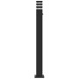 Outdoor floor lamp with black aluminum sensor 110 cm by , Outdoor lighting - Ref: Foro24-4006403, Price: 56,10 €, Discount: %