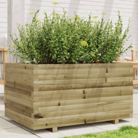 Jardinera madera de pino impregnada 90x60x49,5 cm de , Maceteros y jardineras - Ref: Foro24-847387, Precio: 141,17 €, Descuen...