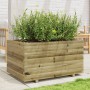 Pine wood planter impregnated 90x60x49.5 cm by , Pots and planters - Ref: Foro24-847387, Price: 141,17 €, Discount: %