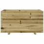 Pine wood planter impregnated 90x60x49.5 cm by , Pots and planters - Ref: Foro24-847387, Price: 141,17 €, Discount: %