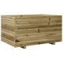 Pine wood planter impregnated 90x60x49.5 cm by , Pots and planters - Ref: Foro24-847387, Price: 141,17 €, Discount: %