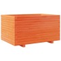 Solid pine wood planter in brown wax 90x60x49.5 cm by , Pots and planters - Ref: Foro24-847385, Price: 156,76 €, Discount: %