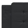 Estructura de cama con luz LED cuero sintético negro 180x200 cm de , Camas y somieres - Ref: Foro24-3214208, Precio: 225,99 €...