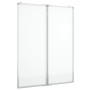 Folding magnetic whiteboard aluminum 80x100x1.7 cm by , Exhibition panels - Ref: Foro24-4005352, Price: 47,99 €, Discount: %